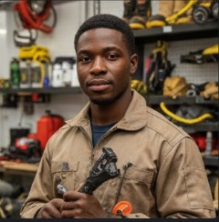 Technician Mark Jones