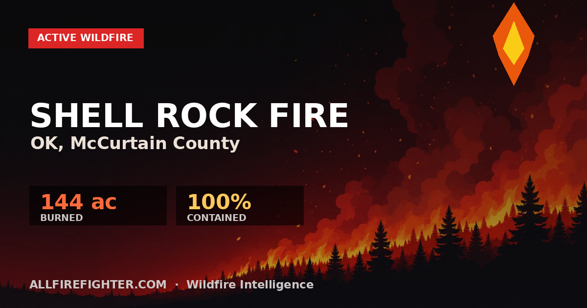 Shell Rock Fire – Live Situation & Containment Update | AllFirefighter