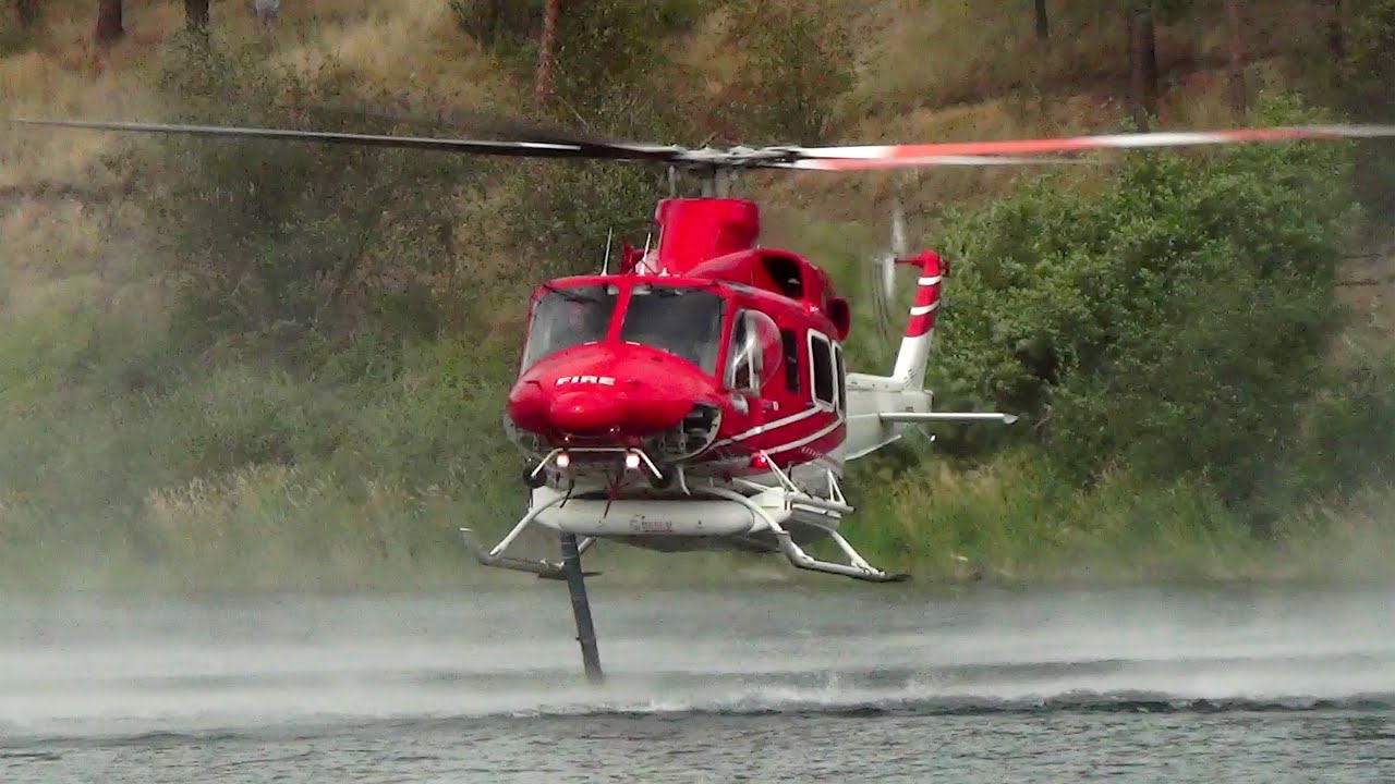 Fire Attack Helicopters Showcase Precision at Shannon Lake