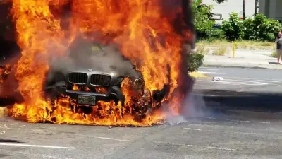 Vehicle Fire Emergency Response