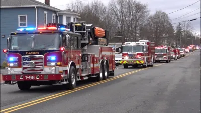 Firefighting video: Chester VFC 2025 New Year's Day Parade: Operational Insights on Apparatus and Crew Coordination
