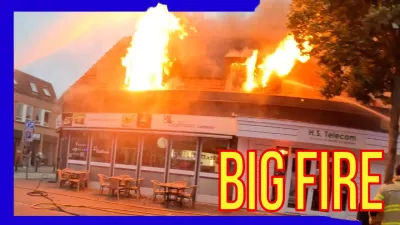 Major Fire in Lunteren Center Destroys Multiple Homes