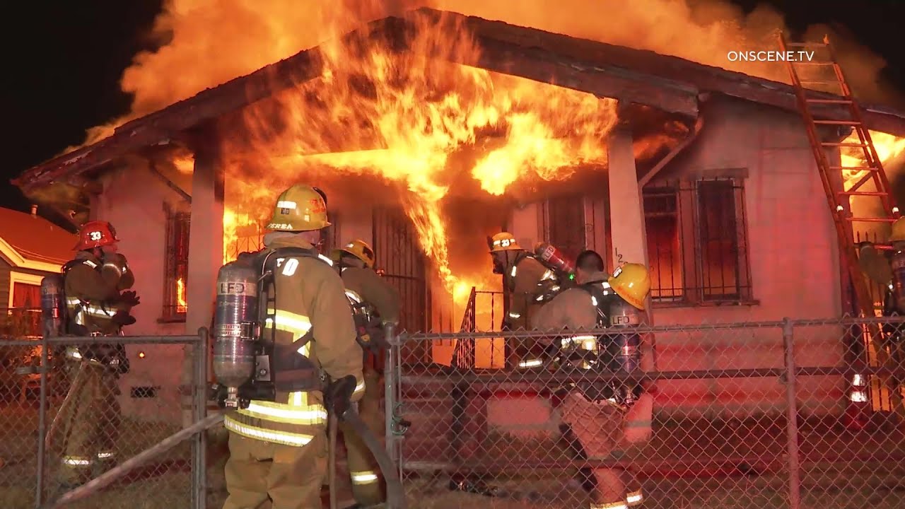 Firefighting video: Late Night Residential Fire Response on Vermont-Slauson: Key Operational Insights