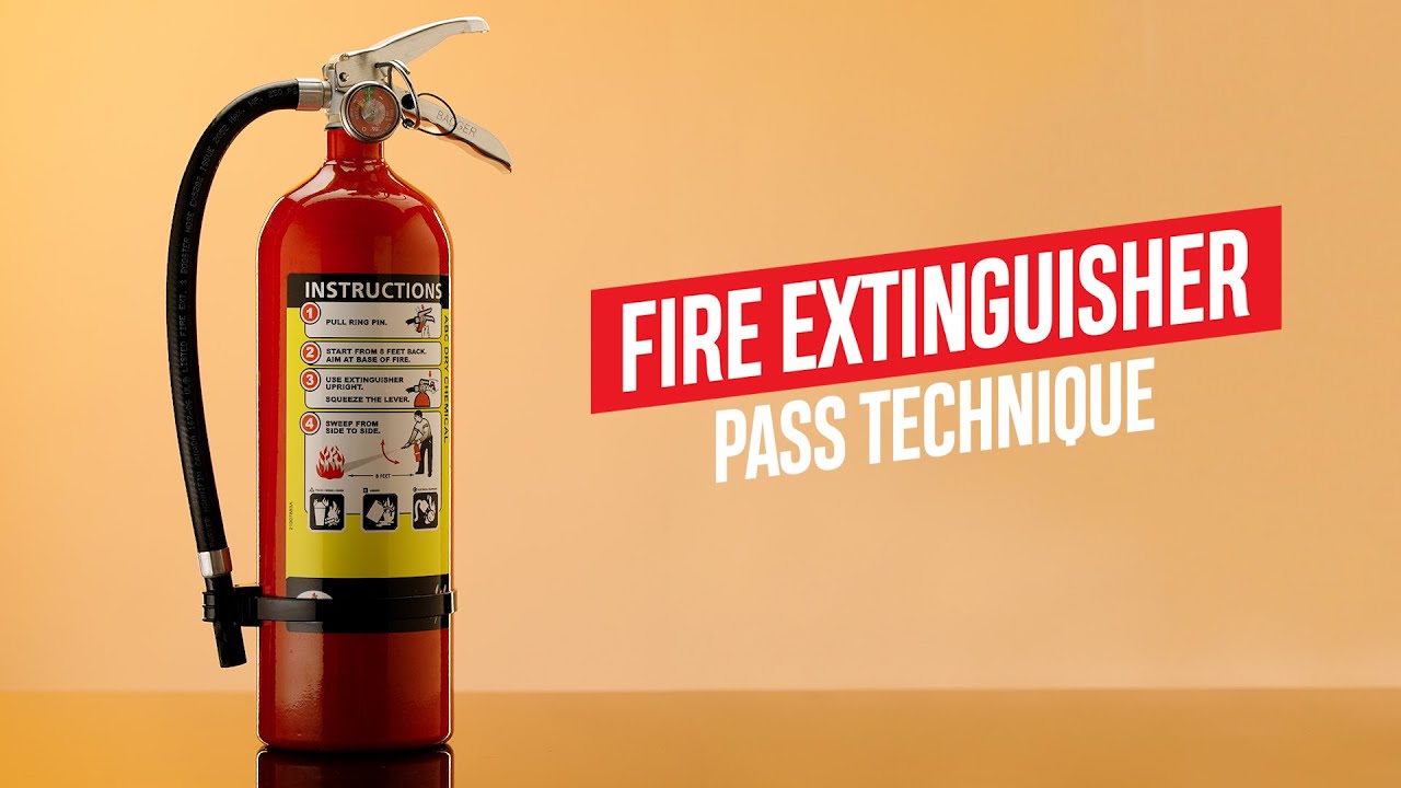 How to Properly Use a Fire Extinguisher