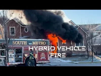 Urgent Response to Hybrid Vehicle Garage Fire: A Detailed Analysis