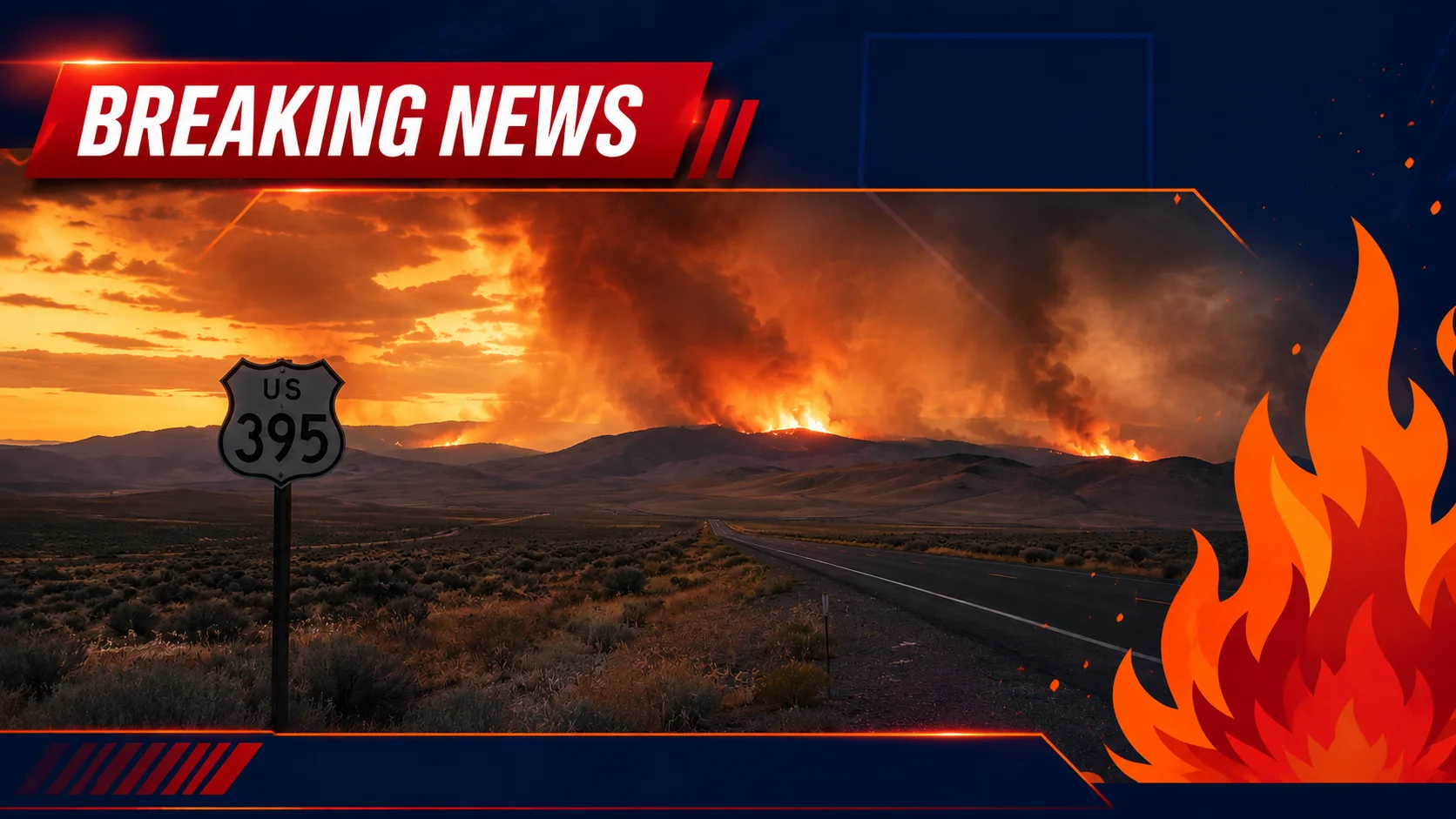 Bug Fire Merges With Fred Mountain Fire, Tops 44,000 Acres Near Reno; Stallion Fire Explodes to 20,000