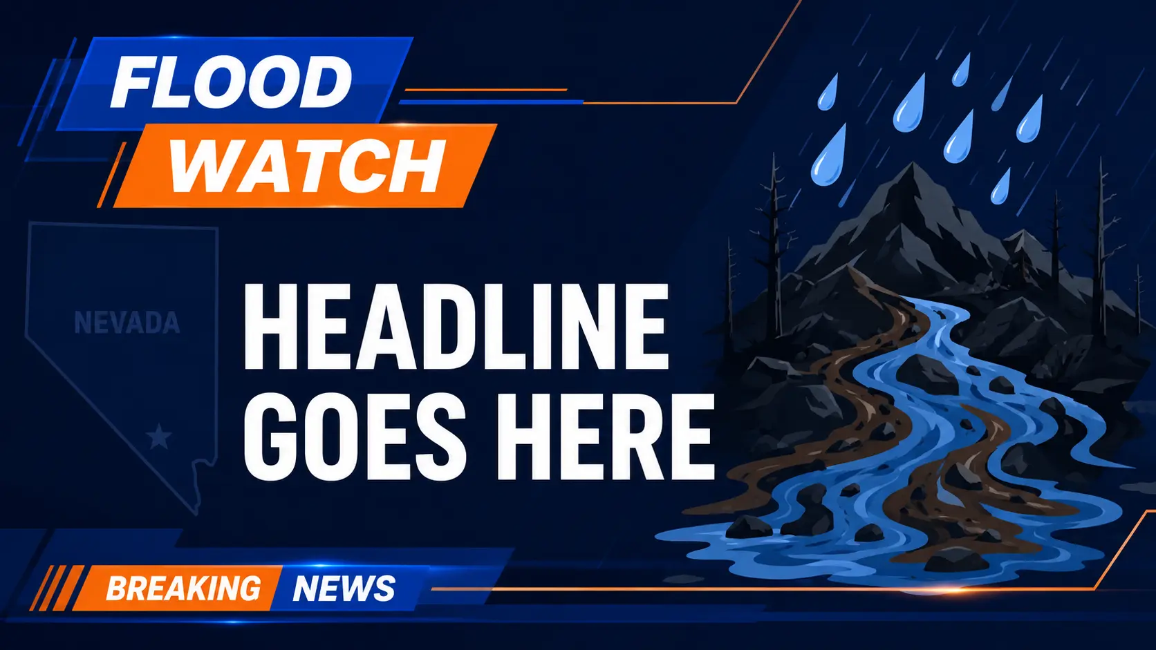 Flash Flood Watch Issued Over Bug Fire Burn Scar Near Reno