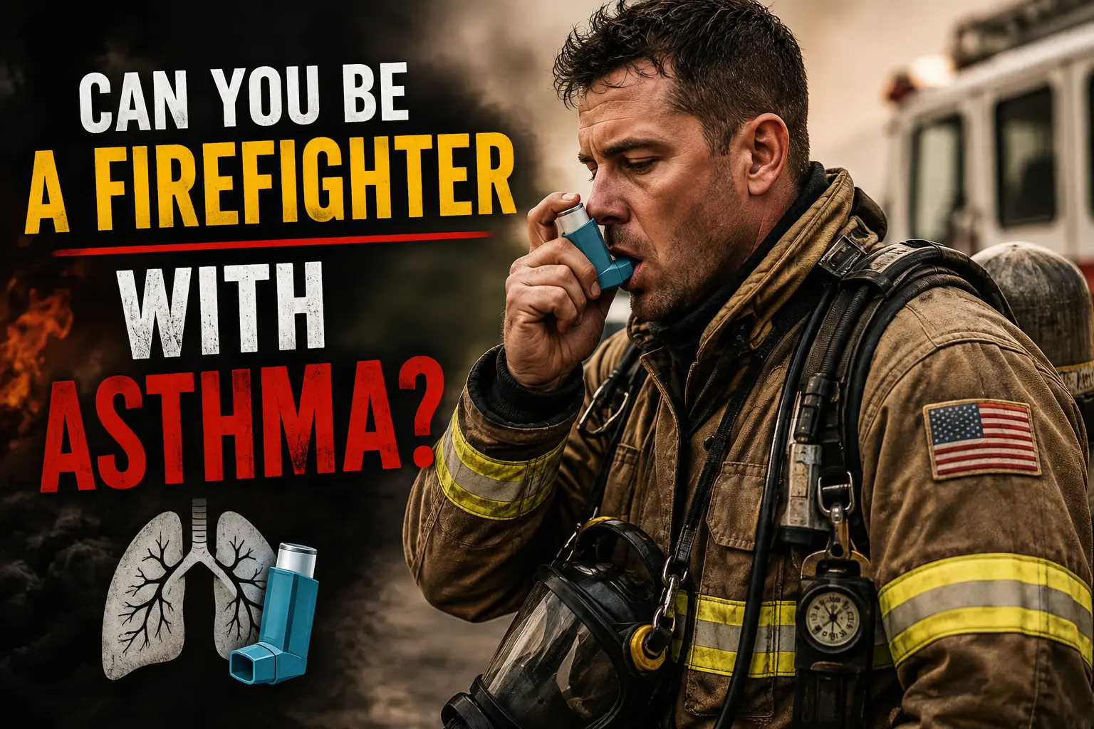Can You Be a Firefighter With Asthma? What NFPA 1582 Actually Says