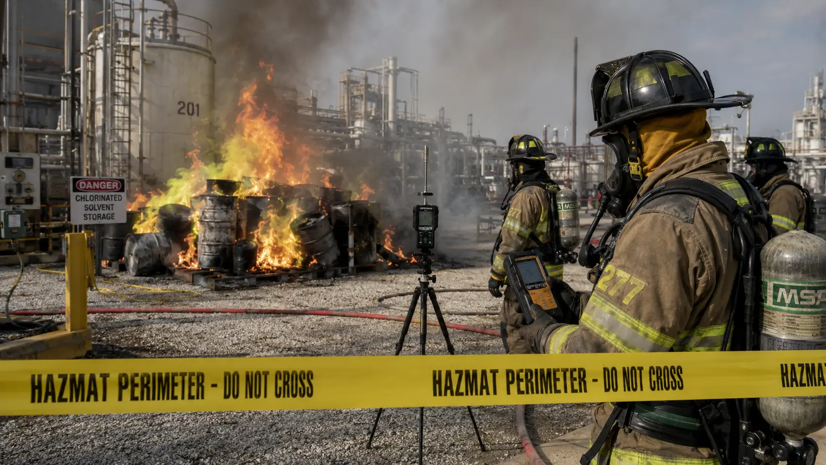 Carbon Tetrachloride, Phosgene, and the Invisible Killers Hidden in Building Fires