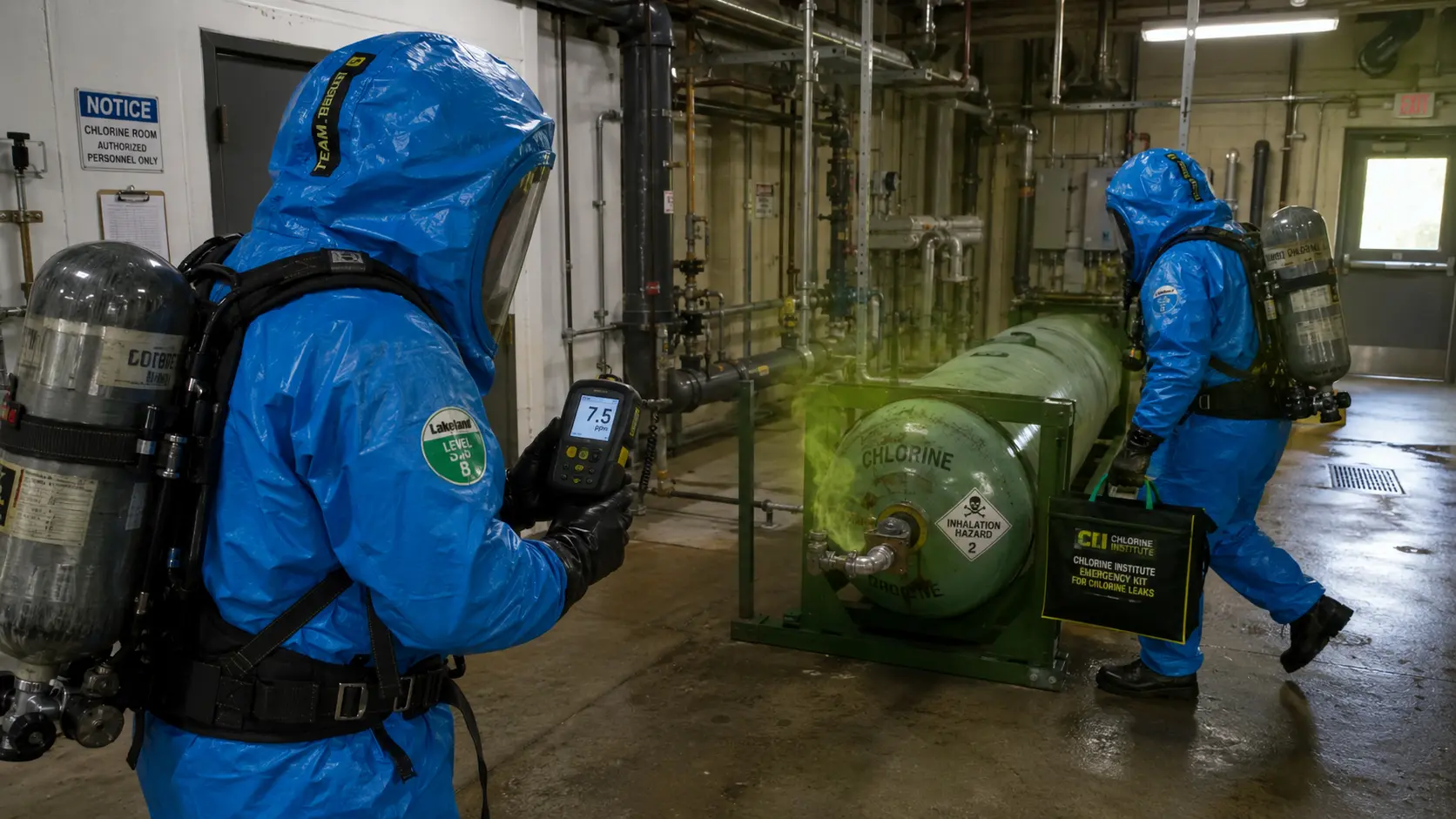 Chlorine Gas Leaks: What Firefighters Do and What You Should Never Do