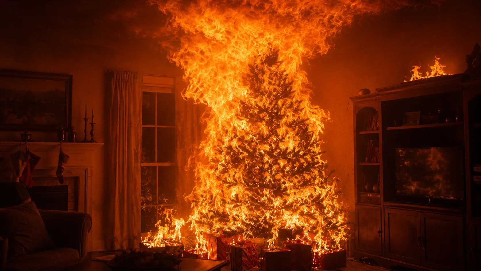 Christmas Tree Fires Kill More People Than You'd Expect — Here's the Data
