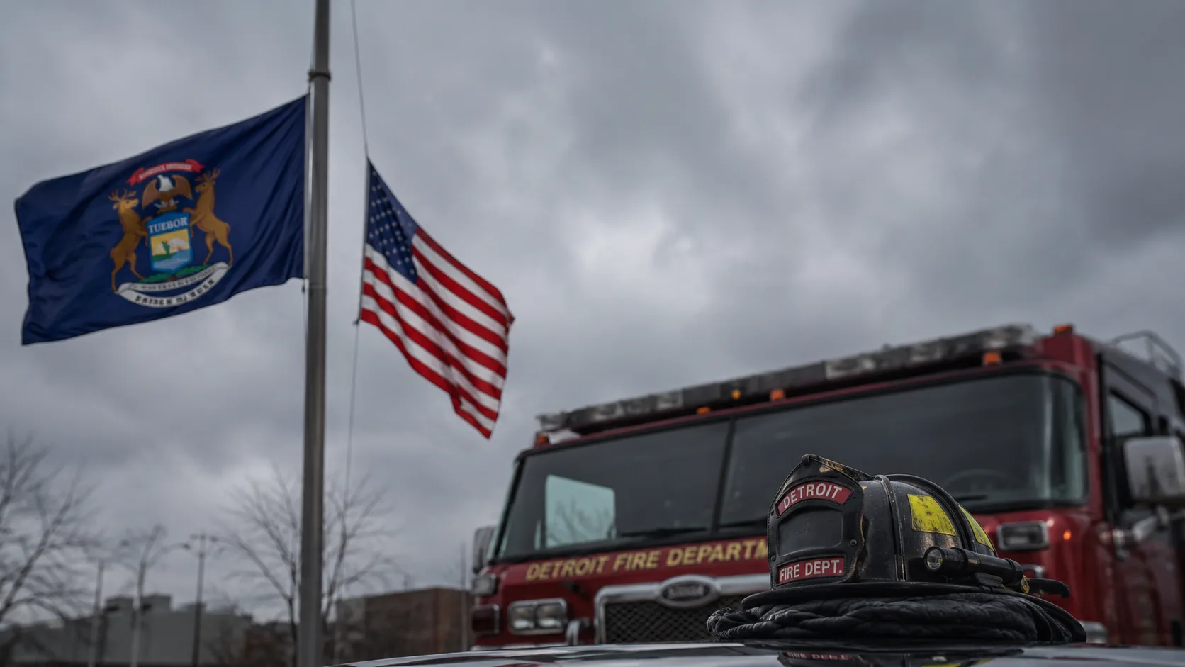 Detroit Firefighter Death: Michigan Lowers Flags to Honor Line-of-Duty Death of Patrick Trout