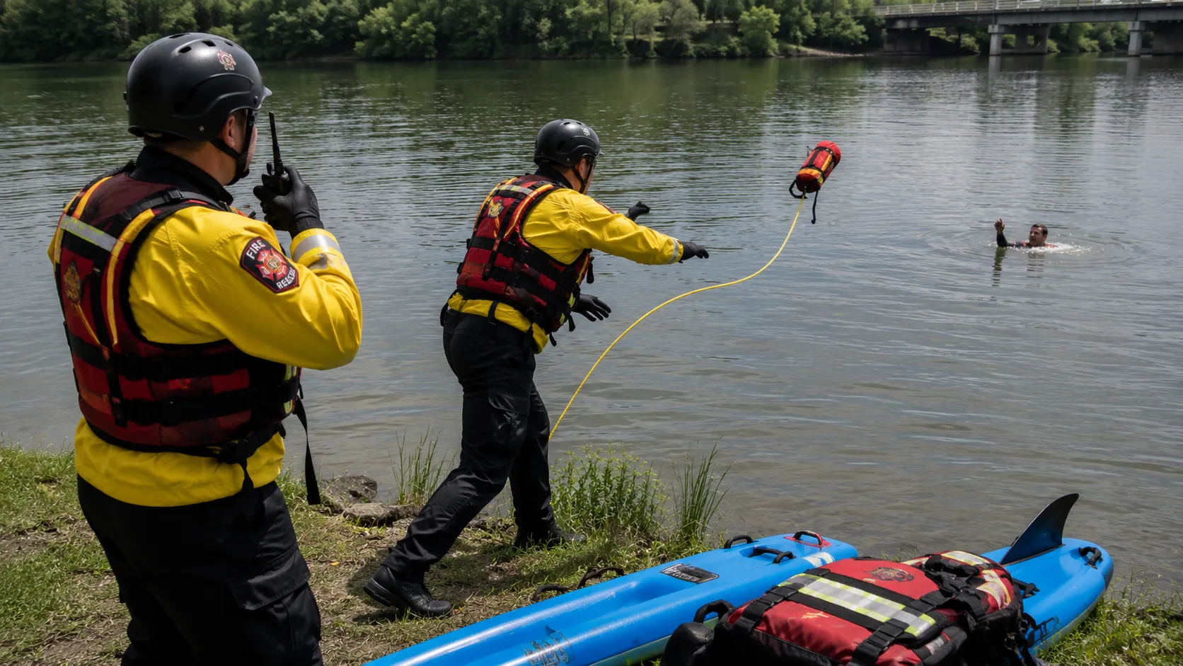 What Firefighters Actually Do When They Arrive at a Drowning Scene