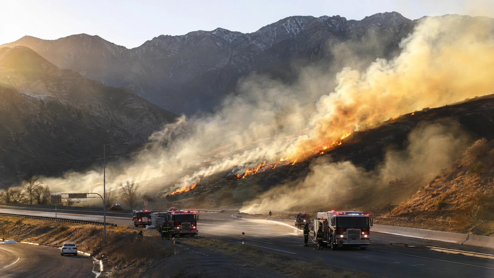 Dugway Fire: Crews Stop the Spread of the Weber Canyon Grass Fire That Threatened South Ogden Homes
