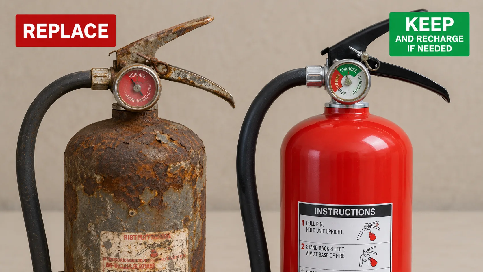 Should You Recharge or Replace Your Fire Extinguisher? Here's How to Decide