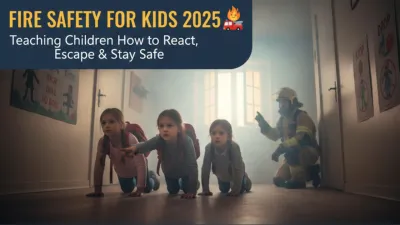 Fire Safety for Kids 2025: Teaching Children How to React, Escape & Stay Safe
