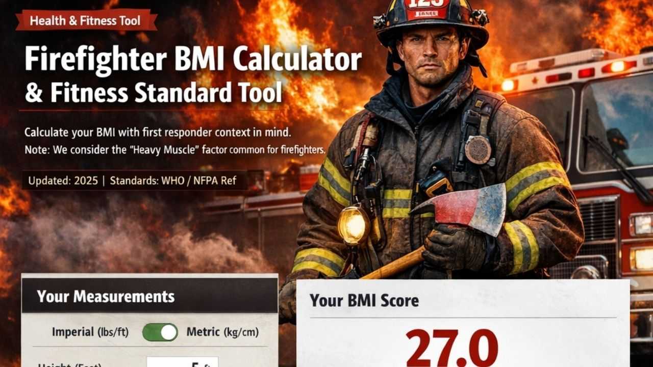 Firefighter BMI Guide – What BMI Means (and Doesn’t) in Training Context hero image