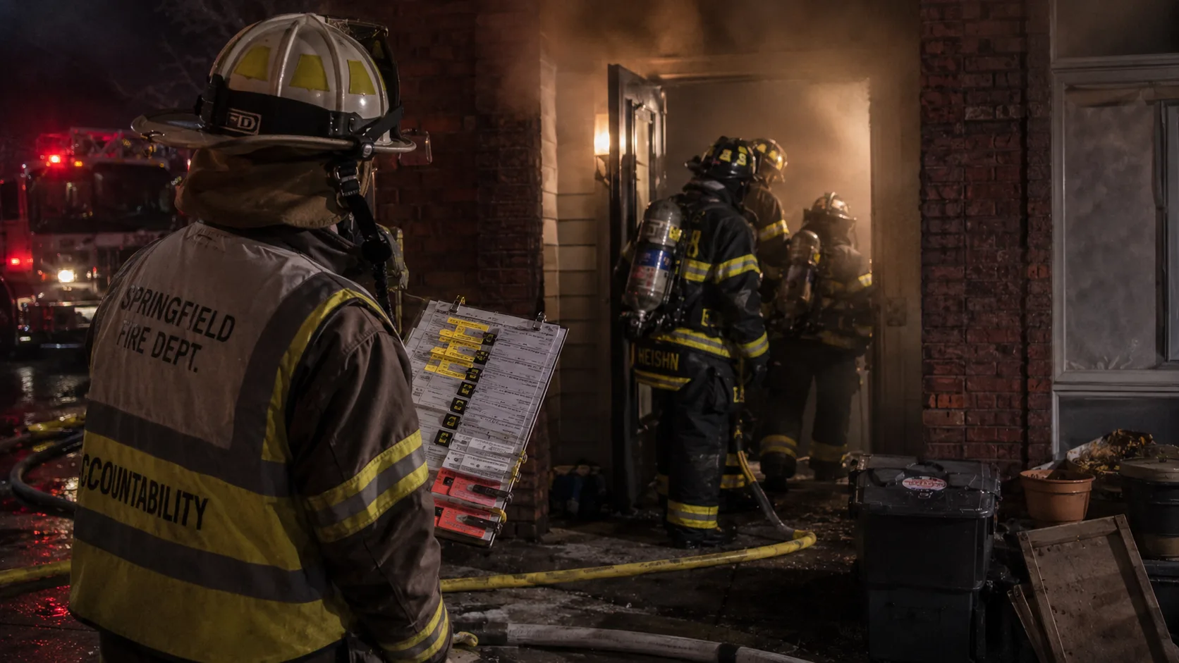The System Firefighters Use to Make Sure No One Gets Left Behind