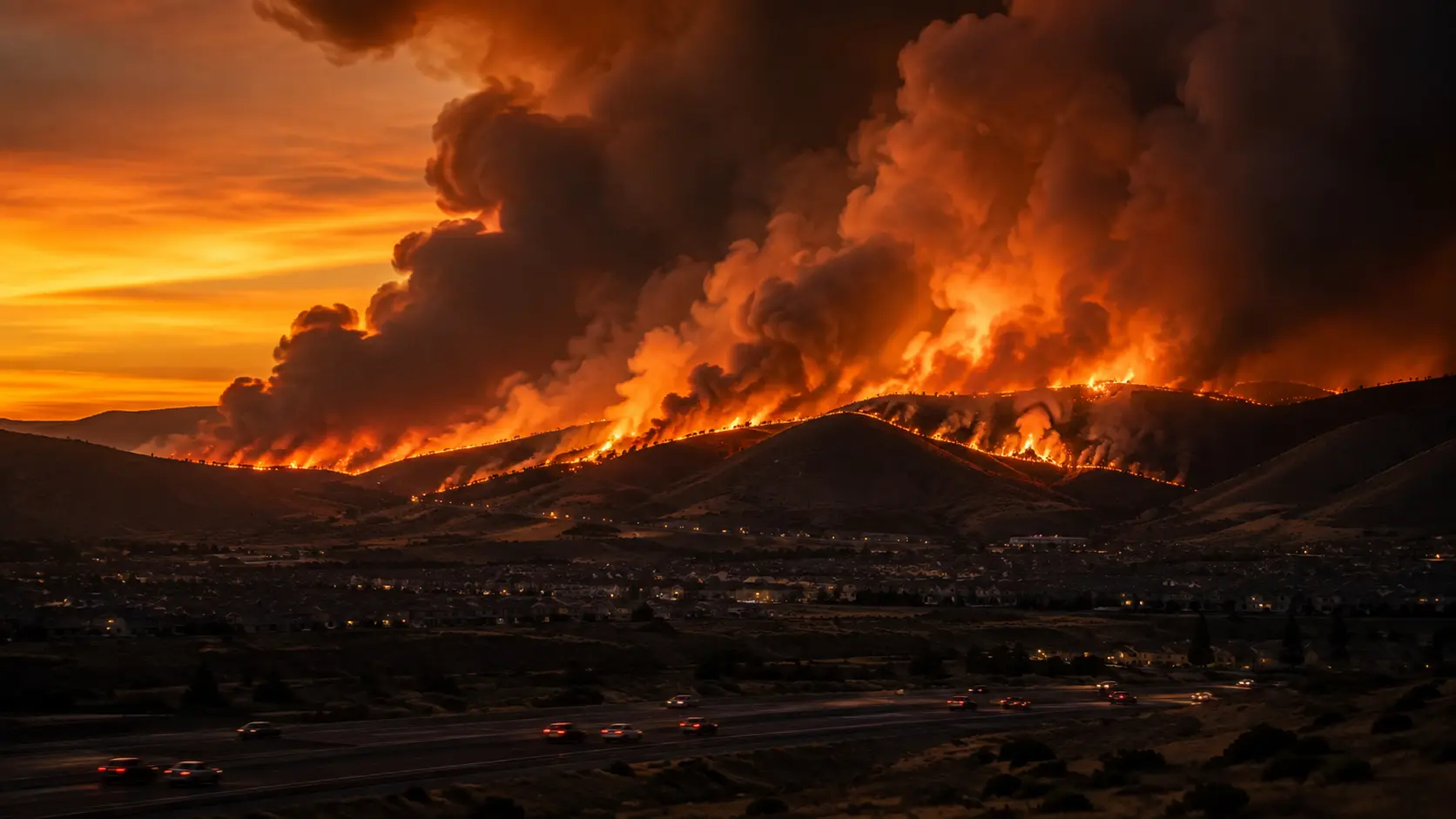 Hawk Fire: 13,000+ Acres Burn Near Reno, 42,000 Evacuated as Nevada Declares State of Emergency