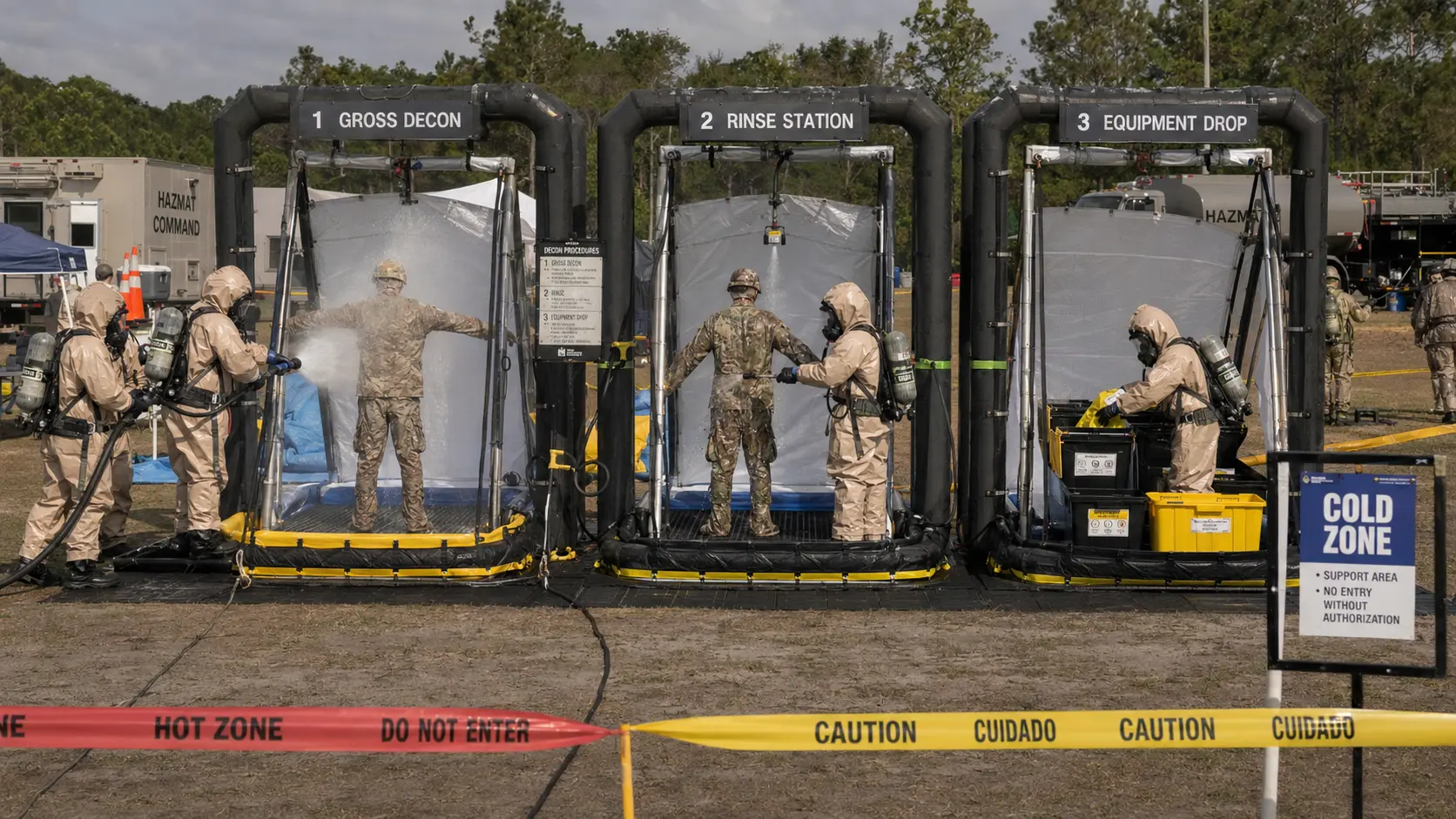 Decontamination Corridors: How Hazmat Teams Remove Contamination Before It Spreads
