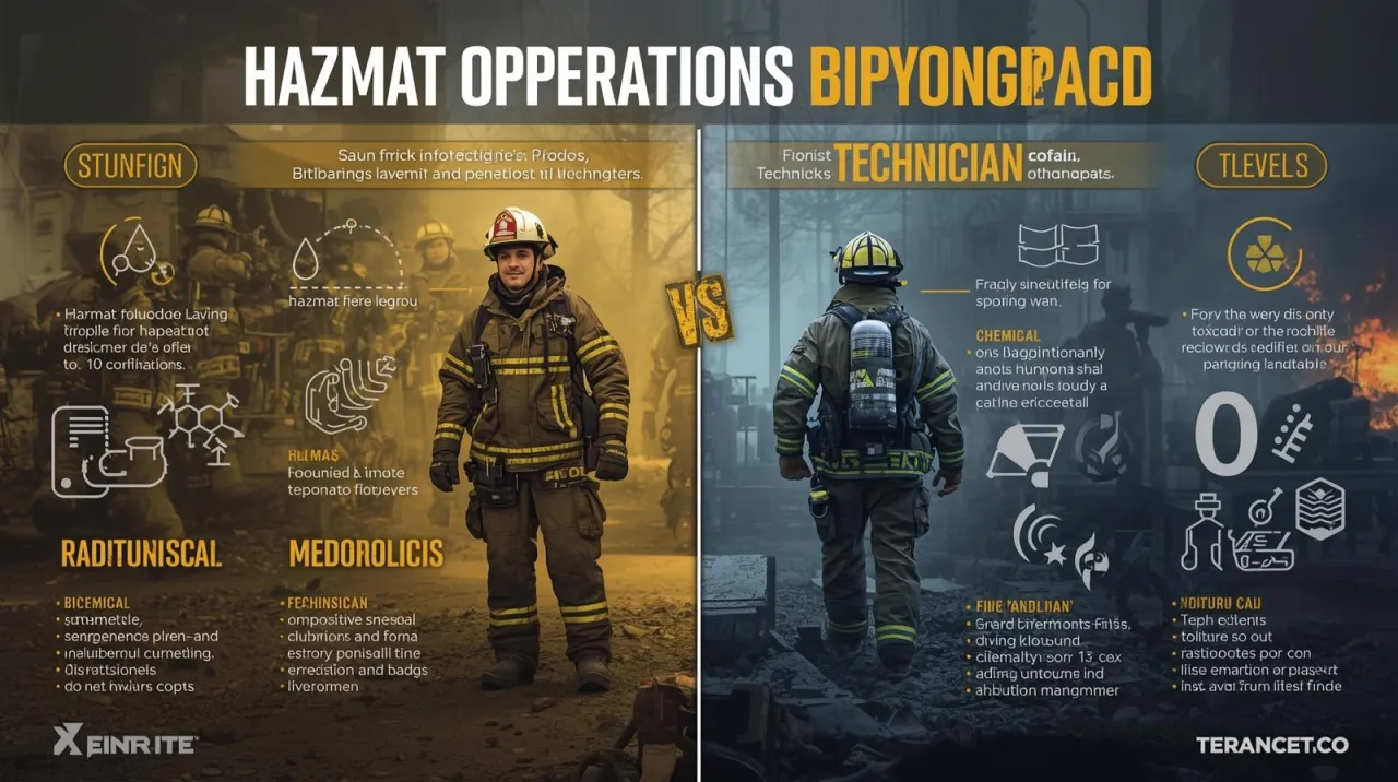 Hazmat Operations vs Technician: What Firefighters Really Do During Hazardous Materials Incidents hero image