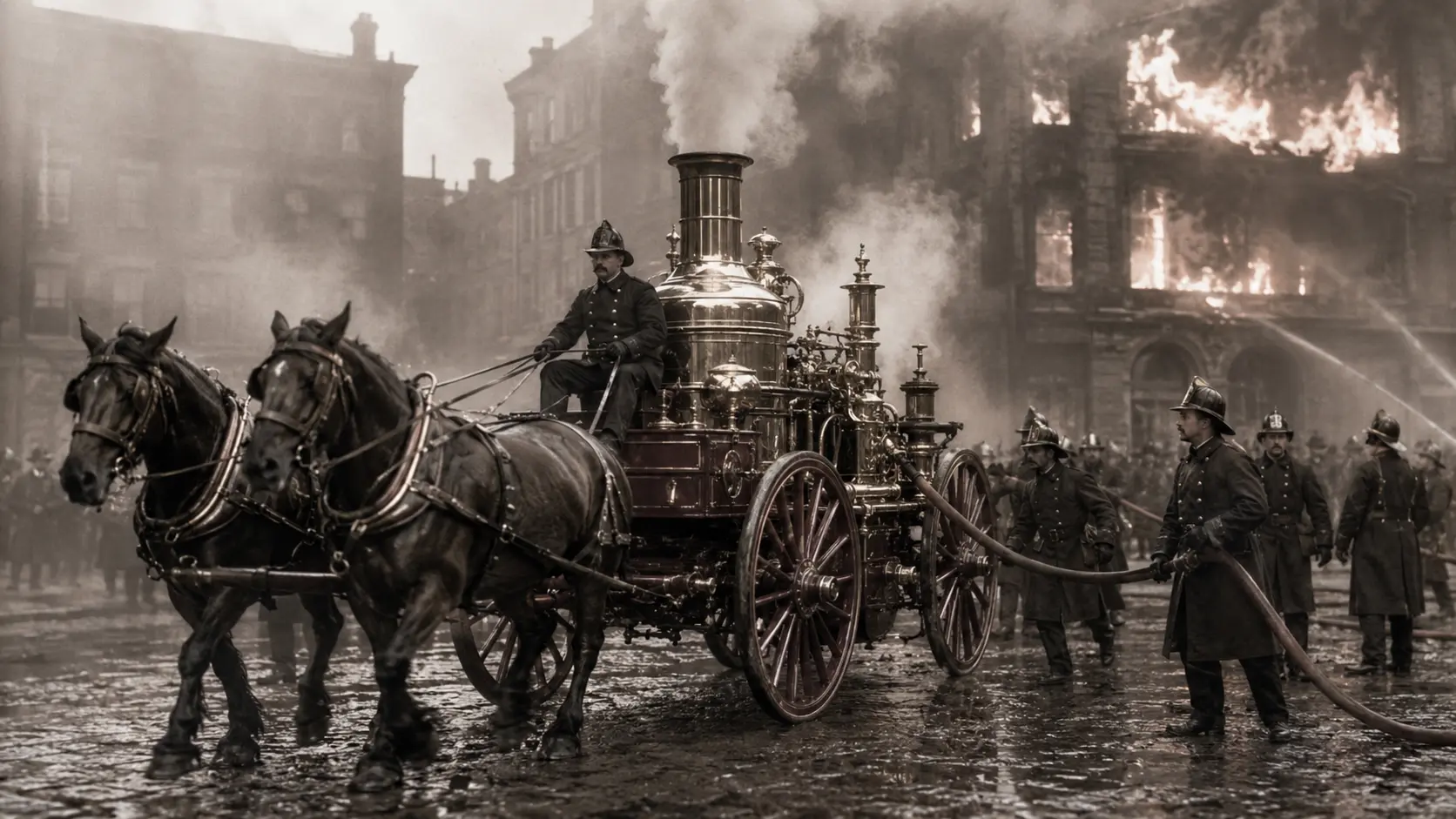 The Evolution of Fire Apparatus: From Horse-Drawn Steamers to Modern Pumpers