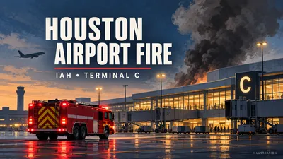 Houston Airport Fire: What We Know About the IAH Incident