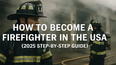 How to Become a Firefighter in the USA (2025 Step-by-Step Guide)