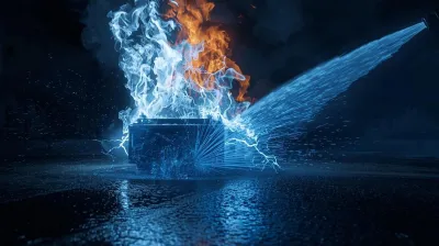 Lithium Battery Fires: Why They're Different and How Firefighters Fight Them