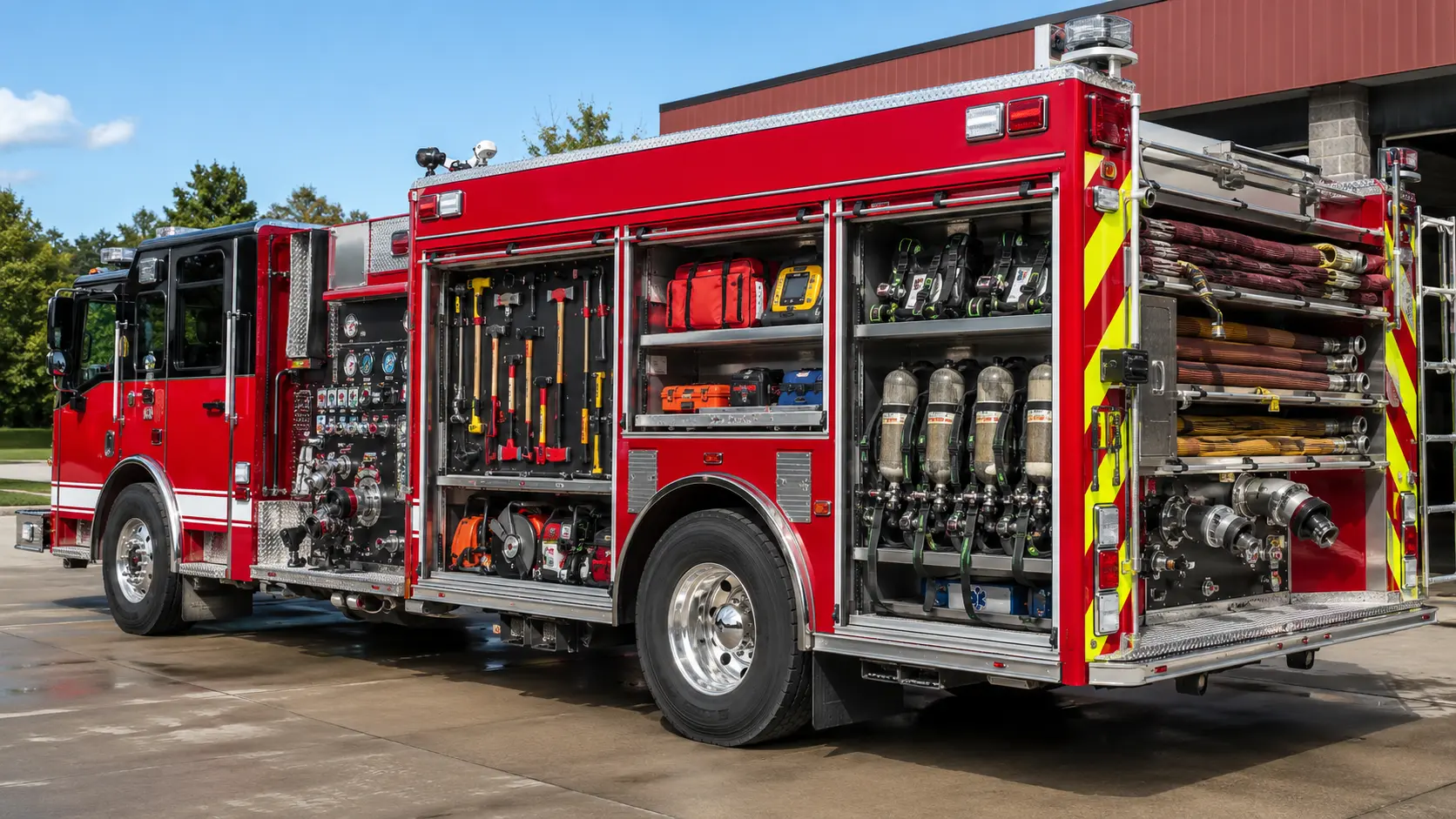 Inside a Modern Pumper: What Every Compartment Carries and Why