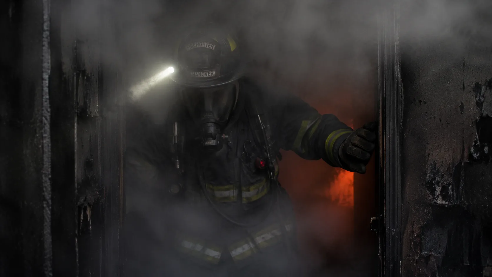 What It's Like to Fight a Fire When You Can't See Your Own Hand