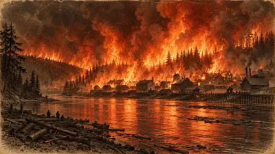 Peshtigo Fire of 1871: The Deadliest Wildfire in U.S. History Burned the Same Night as the Great Chicago Fire