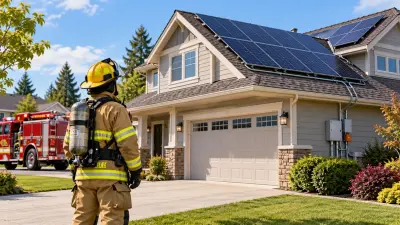 Solar Panel Fires: Rooftop PV Hazards for Firefighters