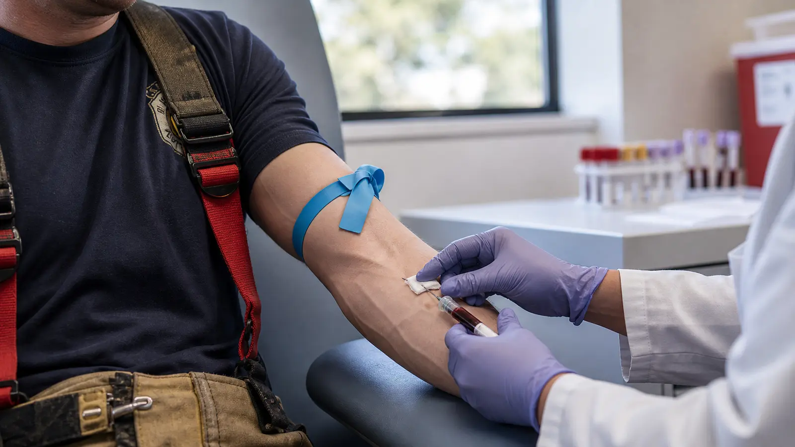 PFAS Blood Testing for Firefighters: What Your Results Mean and What to Do Next