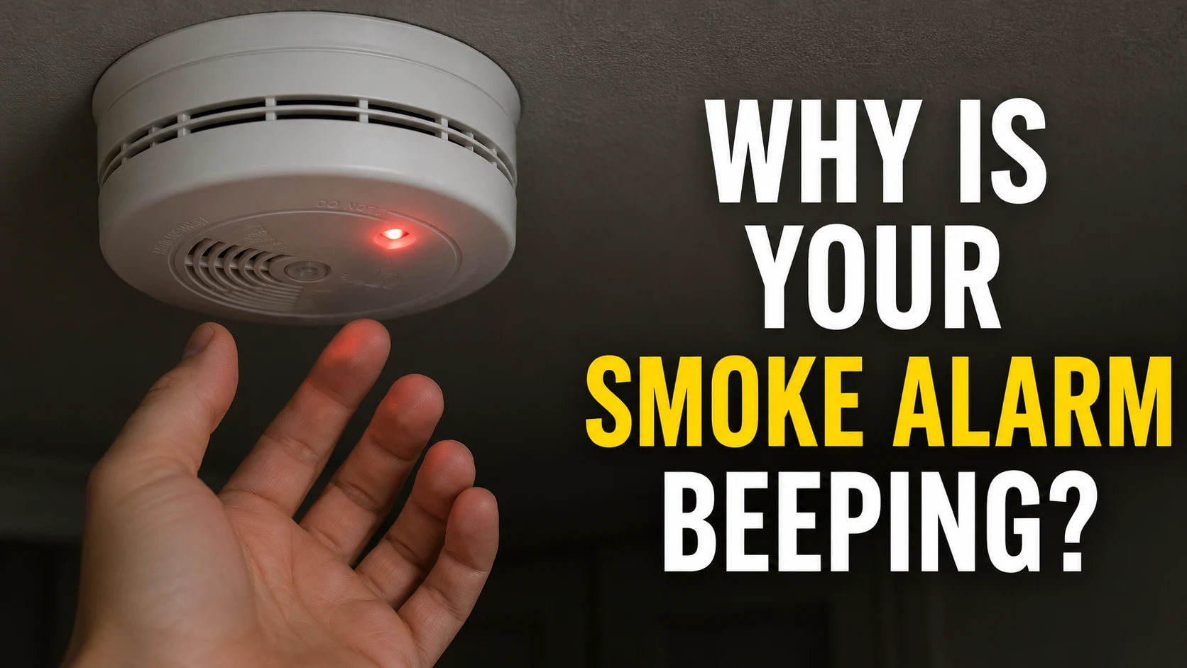 Smoke Alarm Beeping or Chirping? Here's Exactly What Each Pattern Means