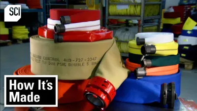 Firefighting video: The Manufacturing Process of Firefighter Gear: Hoses, Helmets, and Boots