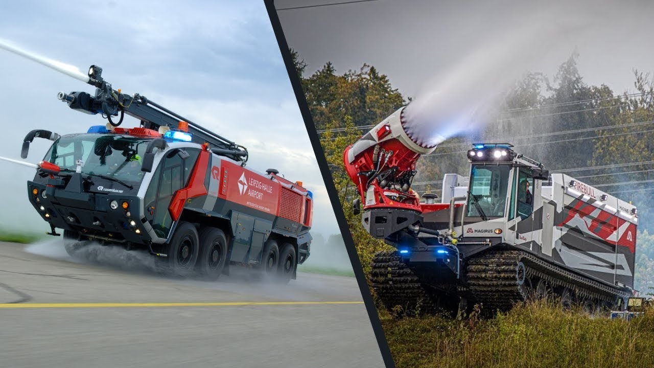 Overview of the 10 Largest Fire Trucks Globally in 2024