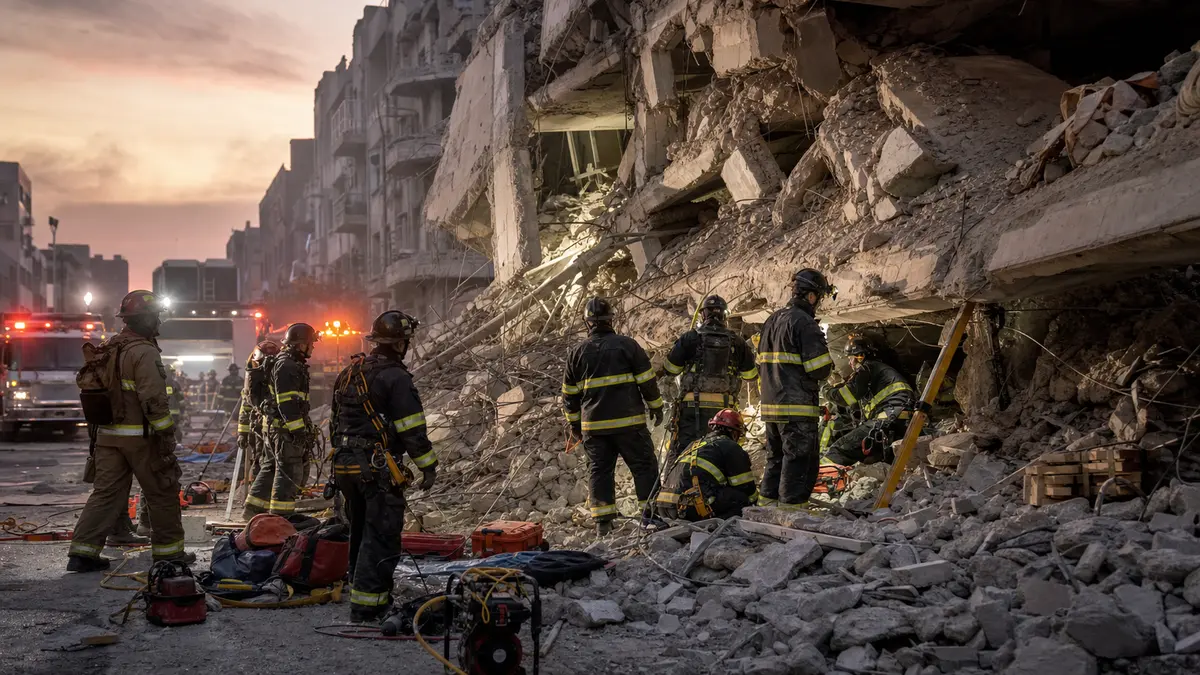 Major Venezuela Earthquake: Firefighter and USAR Response Lessons
