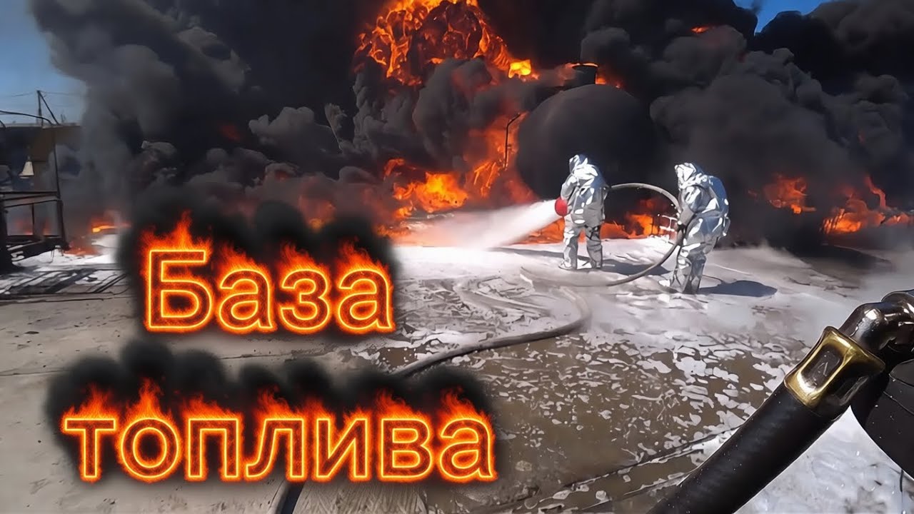 Massive Fuel Barrel Fire: Firefighters Suit Up for Response