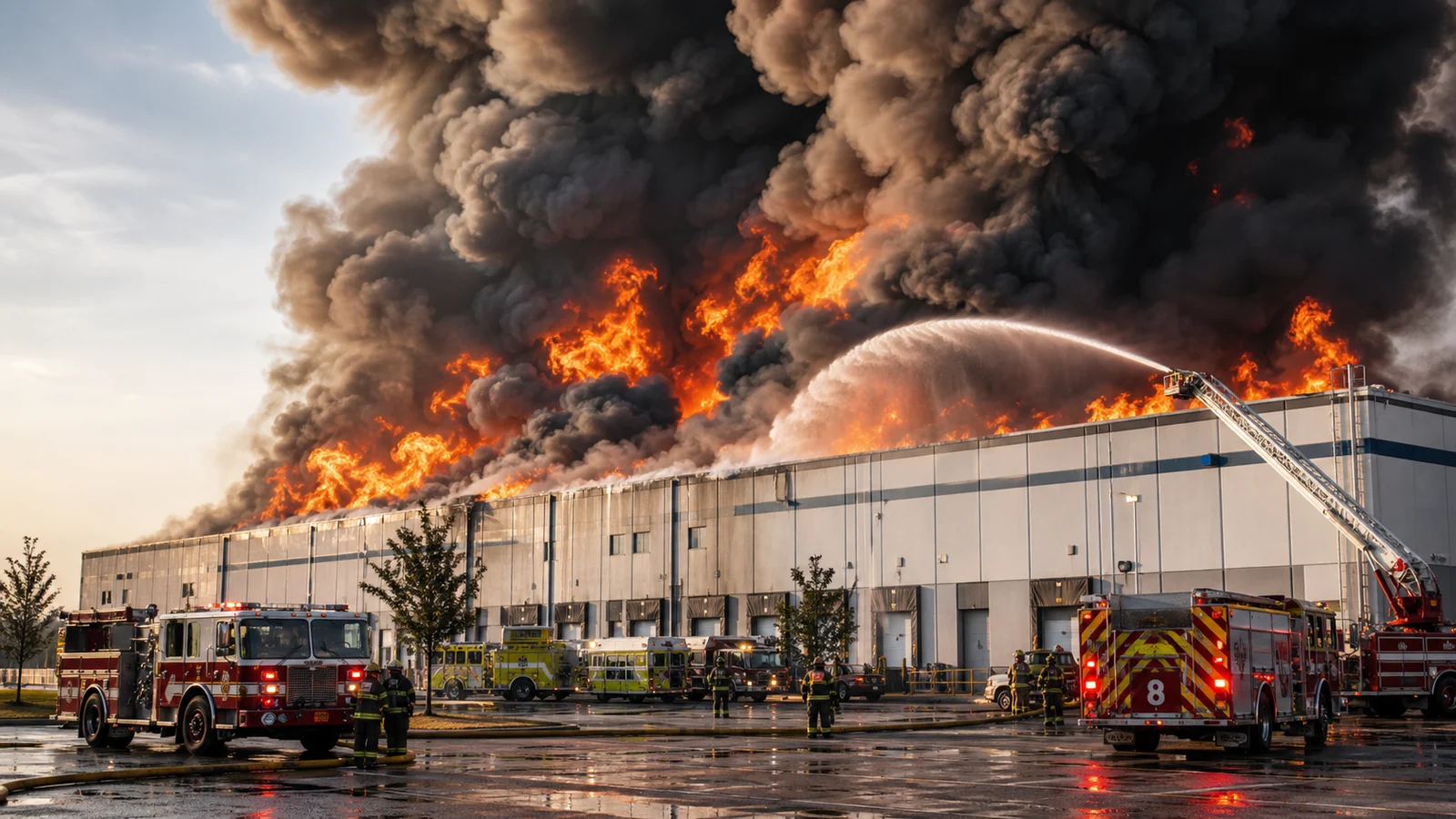 Warehouse Fire Tactics: Operations in Large Undivided Structures
