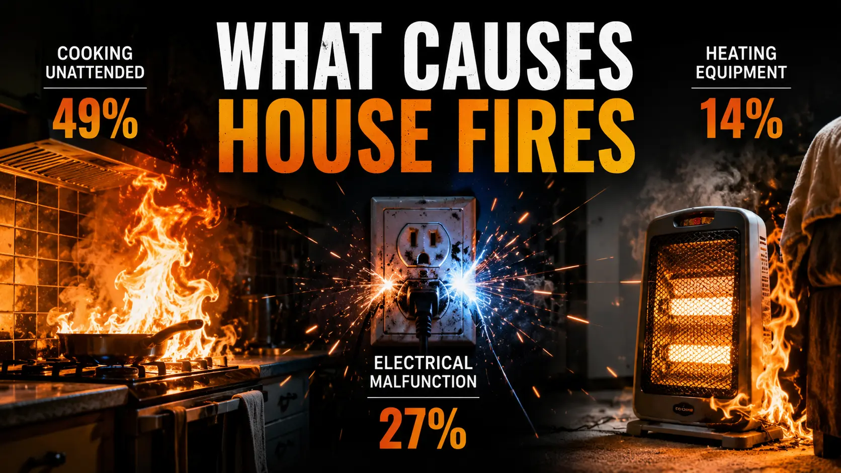 What Causes House Fires: The Real Numbers and What They Mean for Your Home