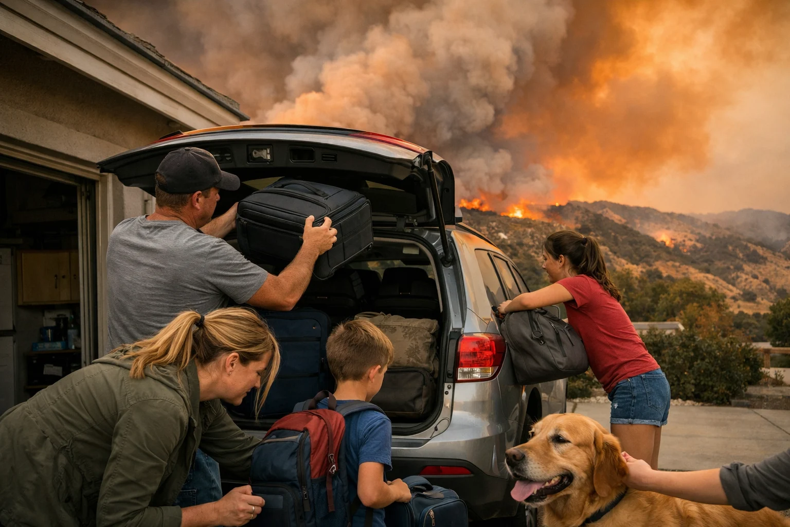Wildfire Evacuation Guide: Go-Bag Essentials, Evacuation Zones & How to Leave Safely