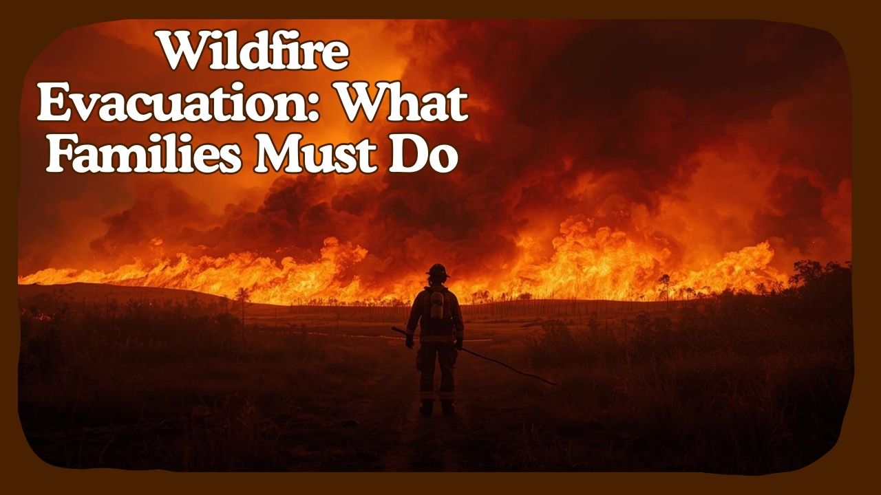 Wildfire Evacuation: What Families Must Do Before, During & After
