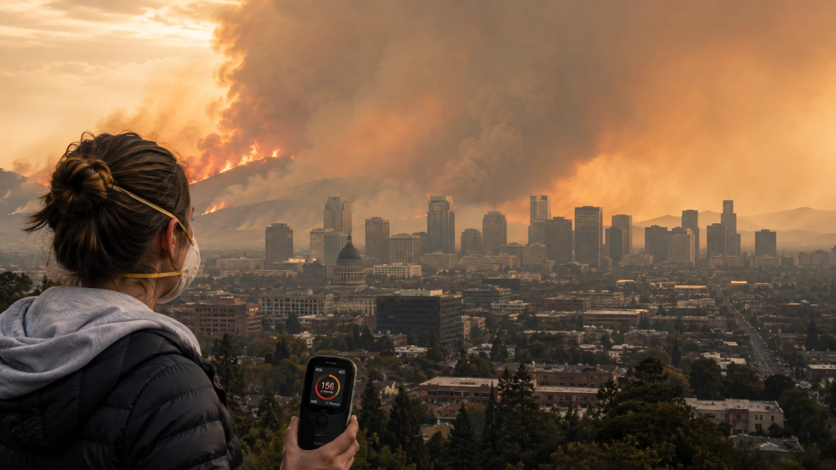 Wildfire Smoke & Air Quality Index (AQI): How to Read It and Protect Yourself Today (2026)