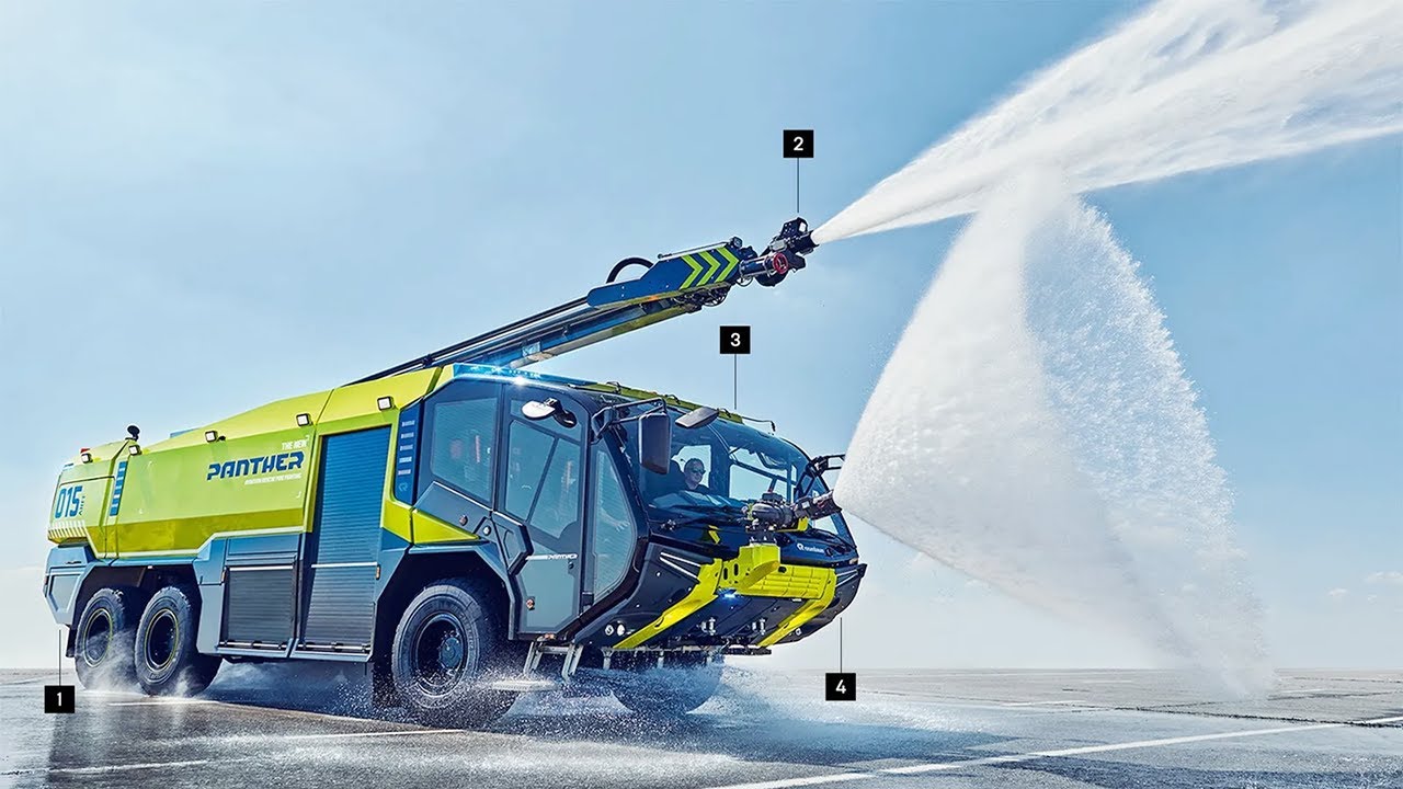 Top 10 Airport Firefighting Trucks: Operational Roles and Effectiveness