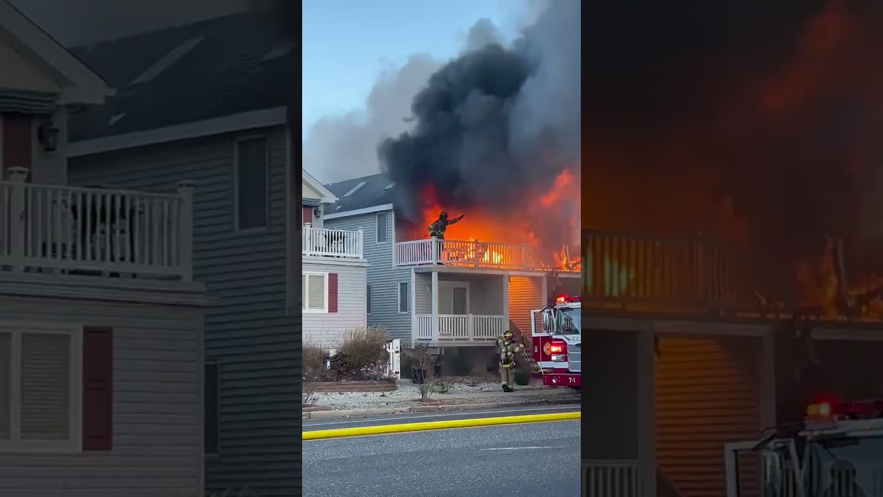 Firefighter Escape Highlights Deck Fire Hazards on Jersey Shore